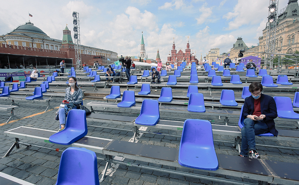 Москва при коронавирусе