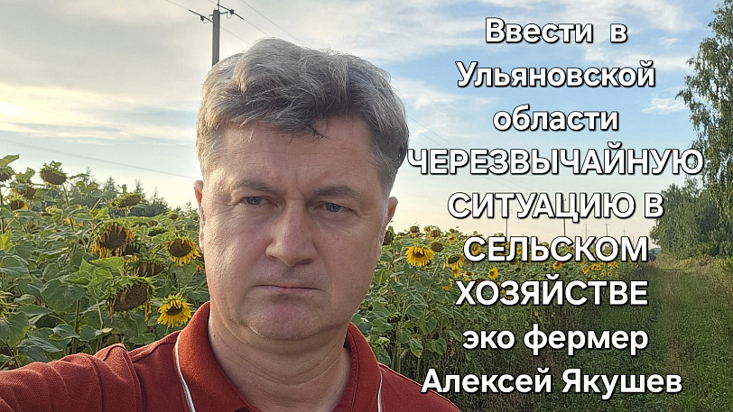 Сегодня ситуация в сельском хозяйстве Ульяновской области действительно складывается крайне тяжело